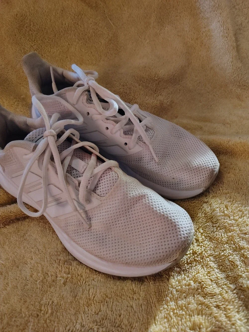 adidas White Women's Athletic Running Shoes